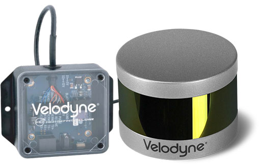 Velodyne Lidar VLP-16 Control-Junction Box-GPS-Sync module Chip-AC Adapter 
