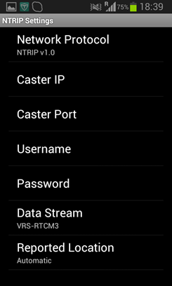 NTRIP overview with a smart phone – OxTS Support